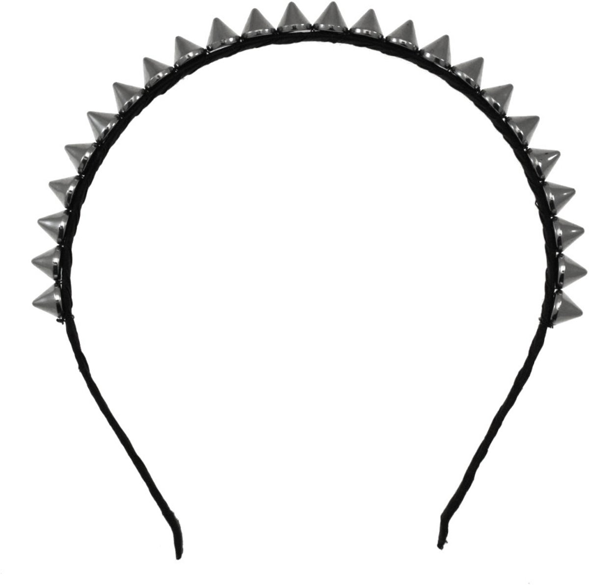 Alice haarband diadeem met zilveren spikes - Zacs Alter Ego